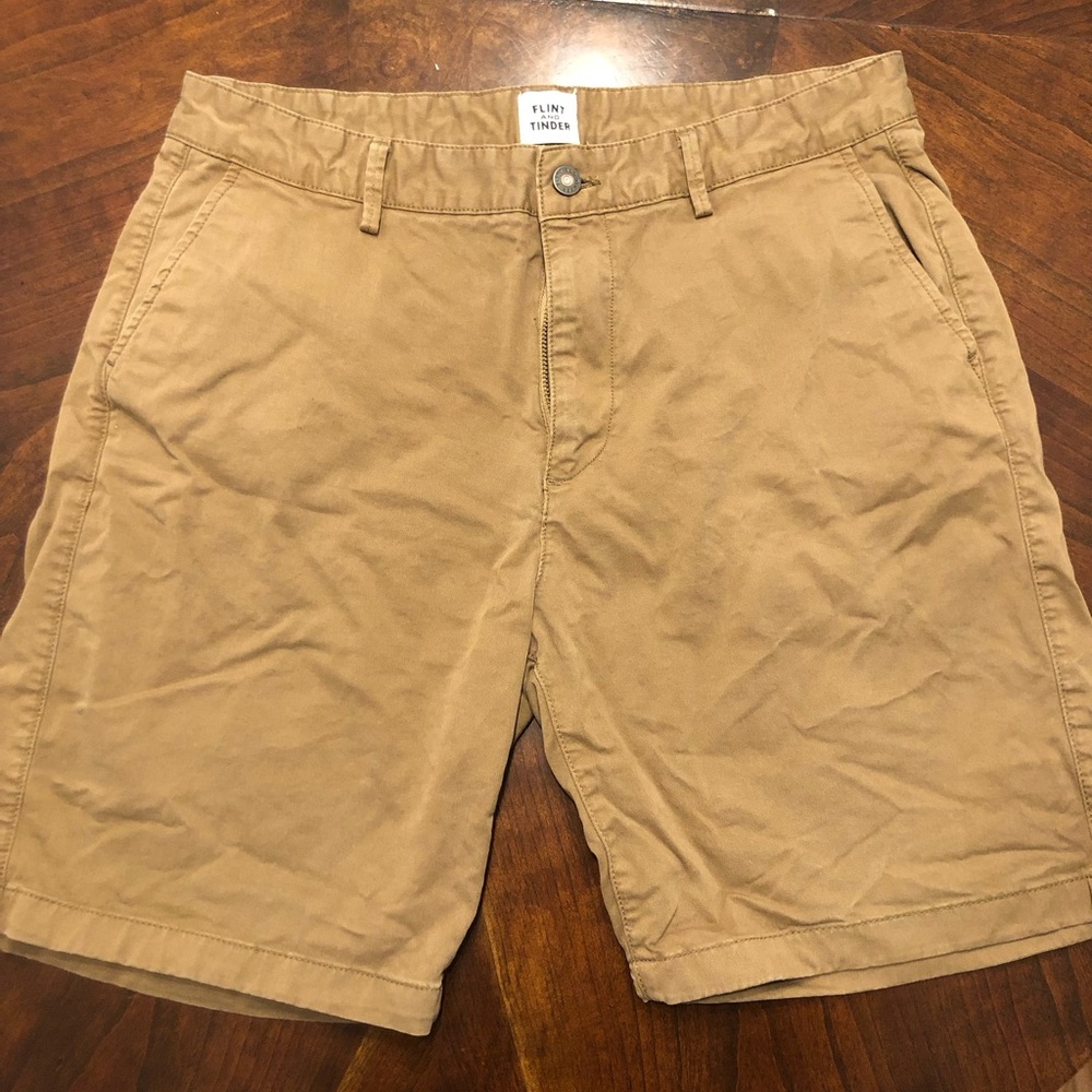 Flint and Tinder 365 Shorts - Khaki - 33W - Excellent condition